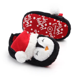 Soft Sole Christmas Baby Shoes