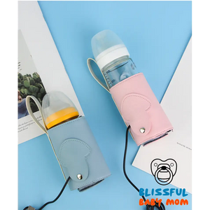 Portable USB Baby Bottle Heater and Warmer Bag - Feeding
