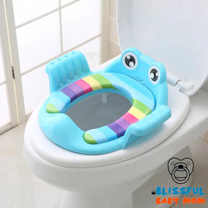 Children’s Toilet Seat for Baby Toilet Training - Blue -