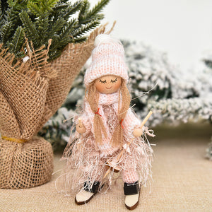 Christmas Tree Doll Hanging Cloth